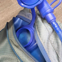 "Arcadia Trail" Dog Harness & Water Bladder *gc, stains?dingy, rubs, threads
