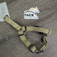 "New Earth" Cotton Web Dog Harness *gc, clean, rubs, Missing? D Ring

