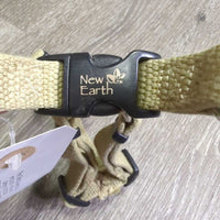 "New Earth" Cotton Web Dog Harness *gc, clean, rubs, Missing? D Ring
