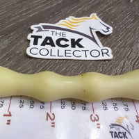 Loose Ring Rubber Mullen Mouth Bit *vgc/gc, clean, stains, rubs, discolored, bent
