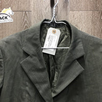 Show Jacket *gc, older, v.crinkled & loose lining, mnr snags, threads & pulled pit seams, mnr dirt
