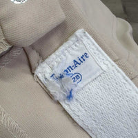 VINTAGE Breeches *gc/fair, older, v.rubbed & pilly mnr undone stitching, stiff knees, unglued velcro
