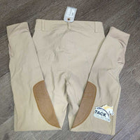 JUNIORS Euroseat Breeches *vgc/xc, seam puckers, rubs, mnr threads

