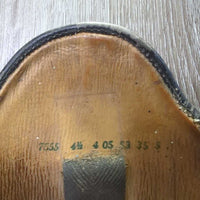 Dressage Boots, Aftermarket Zips *gc/fair, older, cracking, residue, peeling, scuffs, rubs, scrapes
