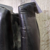 Dress Boots, Pull On, Brown Forms, Boot Pulls *fair, clean, PEELING, Broken Forms, dirt, scratches, rubs, scrapes, older, creases
