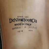Dressage Boots, Tooled Leather Tops, Bling, Boot Bag, 2 air forms, extra zip & bling *vgc, clean & dirty, rubs
