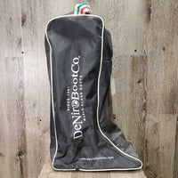 Dressage Boots, Tooled Leather Tops, Bling, Boot Bag, 2 air forms, extra zip & bling *vgc, clean & dirty, rubs
