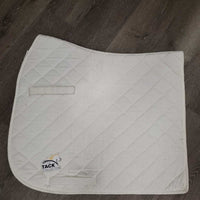 Quilt Dressage Pad *gc, clean, older, pilly, mnr stains, hair, curled edges, puckers, dingy

