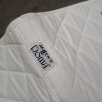 Quilt Dressage Pad *gc, clean, older, pilly, mnr stains, hair, curled edges, puckers, dingy
