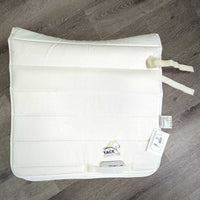 Thick Quilt Foam Dressage Saddle Pad, tags *new, mnr stains & hair, older
