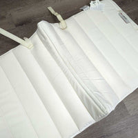 Thick Quilt Foam Dressage Saddle Pad, tags *new, mnr stains & hair, older
