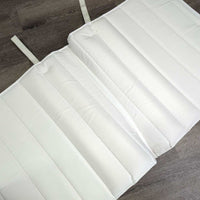 Thick Quilt Foam Dressage Saddle Pad, tags *new, mnr stains & hair, older
