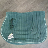Waffle Jumper Saddle Pad *gc/fair,older, v.faded, clean, rubs, puckers, pills
