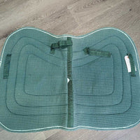 Waffle Jumper Saddle Pad *gc/fair,older, v.faded, clean, rubs, puckers, pills
