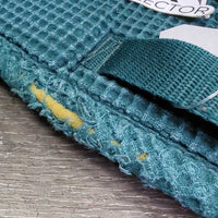Waffle Jumper Saddle Pad *gc, rubs, clean, holey edges, faded, OLDER
