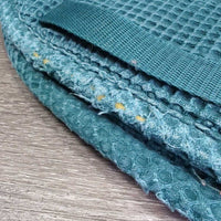 Waffle Jumper Saddle Pad *gc, rubs, clean, holey edges, faded, OLDER
