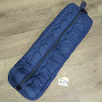 Padded Bridle Bag, zipper *vgc, clean, mnr rubs & frays, older

