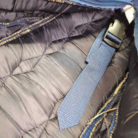 Padded Bridle Bag, zipper *vgc, clean, mnr rubs & frays, older
