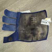 Closed Sports Boots, Velcro *gc/fair, torn & missing velcro, dirty, faded, hairy, undone stitching, older
