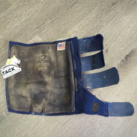 Closed Sports Boots, Velcro *gc/fair, torn & missing velcro, dirty, faded, hairy, undone stitching, older
