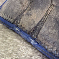 Closed Sports Boots, Velcro *gc/fair, torn & missing velcro, dirty, faded, hairy, undone stitching, older
