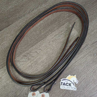 Thick Double Stitch Split Reins, concho Chicago screws *like new
