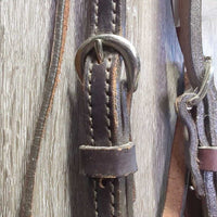 Wst Headstall, Browband Plate, Conchos *xc/like new, clean, mismatched Throatlatch
