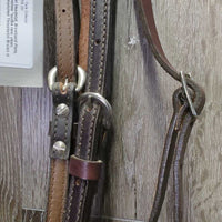 Wst Headstall, Browband Plate, Conchos *xc/like new, clean, mismatched Throatlatch
