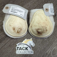 Neoprene Hind Boots, velcro *gc, older, scrapes, scratches, pilly edges, clean, stains
