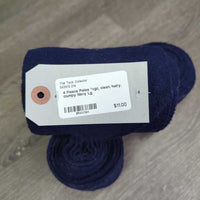 4 Fleece Polos *vgc, clean, hairy, clumpy
