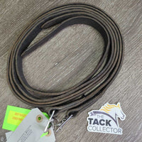 Thick Stirrup Leathers *fair, CRACKS, clean, uneven, faded, older, xholes
