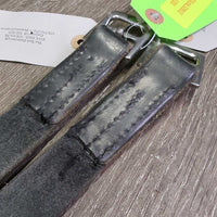 Thick Stirrup Leathers *fair, CRACKS, clean, uneven, faded, older, xholes
