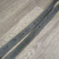 Thick Stirrup Leathers *fair, CRACKS, clean, uneven, faded, older, xholes
