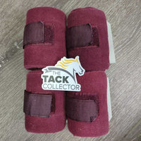 4 Stretchy Cotton Leg Wraps *vgc, faded, clean, older, mnr thread
