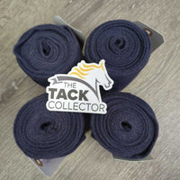 4 Stretchy Cotton Leg Wraps *vgc, faded, clean, older, hairy, rubs, discolored
