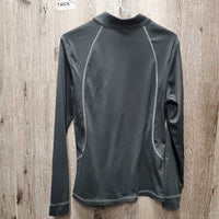 LS Shirt, 2/3 Zip Up *vgc, mnr pills, hair & seam rubs
