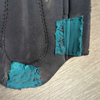 Closed Neoprene Boots, velcro *fair, threads, mnr rubs, repairs, rips, threads
