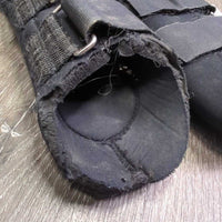 Closed Neoprene Boots, velcro *fair, threads, mnr rubs, repairs, rips, threads
