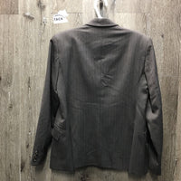 Show Jacket *gc/fair, older, puckers, crinkled, lining: v.torn, small holes
