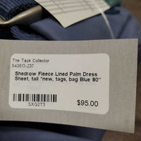 Fleece Lined Palm Dress Sheet, tail *new, tags, bag

