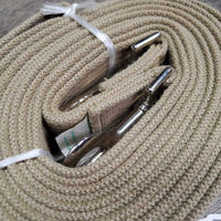 Cotton Draw Reins, loops, snaps *new, tags
