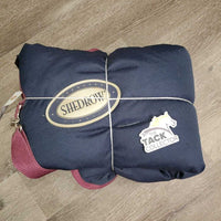 Full Face Hvy Winter Hood ONLY, snaps & d-rings *gc, v. wpf, clean, mnr hair, dirt, stains, snags, broken & missing hardware, pills, faded
