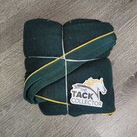Fleece Keyhole Quarter Sheet "Dressage Cham" *vgc, clean, hairy, older, threads, clumpy
