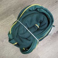 Fleece Keyhole Quarter Sheet "Dressage Cham" *vgc, clean, hairy, older, threads, clumpy
