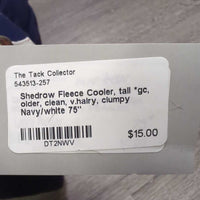 Fleece Cooler, tail *gc, older, clean, v.hairy, clumpy
