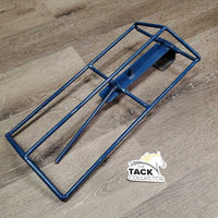 Stall Mount Metal Folding Saddle Rack *gc, rubs, peeled, scratches
