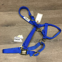 Nylon Halter, adj, snap *xc/vgc, mnr dirt
