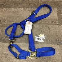 Nylon Halter, adj, snap *xc/vgc, mnr dirt
