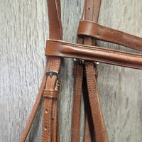 Rsd Narrow Bridle, Braided Reins *xc/like new, clean, mnr rubs & dirt?stains

