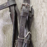 Rsd Bridle *gc/fair, v.dry, v.stiff, v.scraped edges, loose keepers, v.dirty
